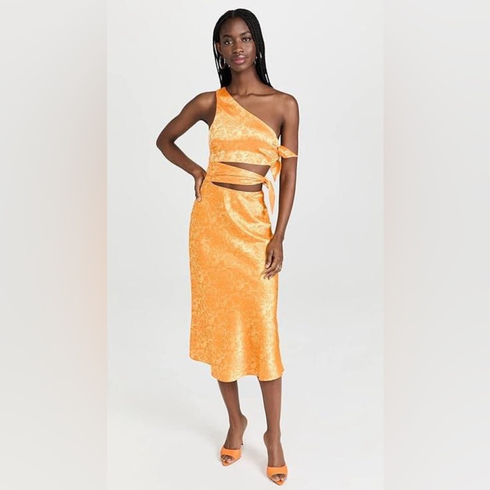 WAYF Untouchable Midi Dress